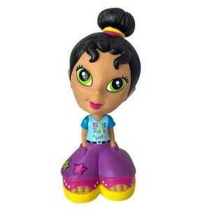 Rare Vintage Lisa Frank Fab Friends Mara 6" Girl Doll Bobble Head Figurine
